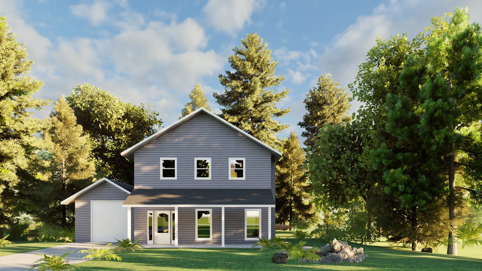 Pacific Heights — exterior rendering